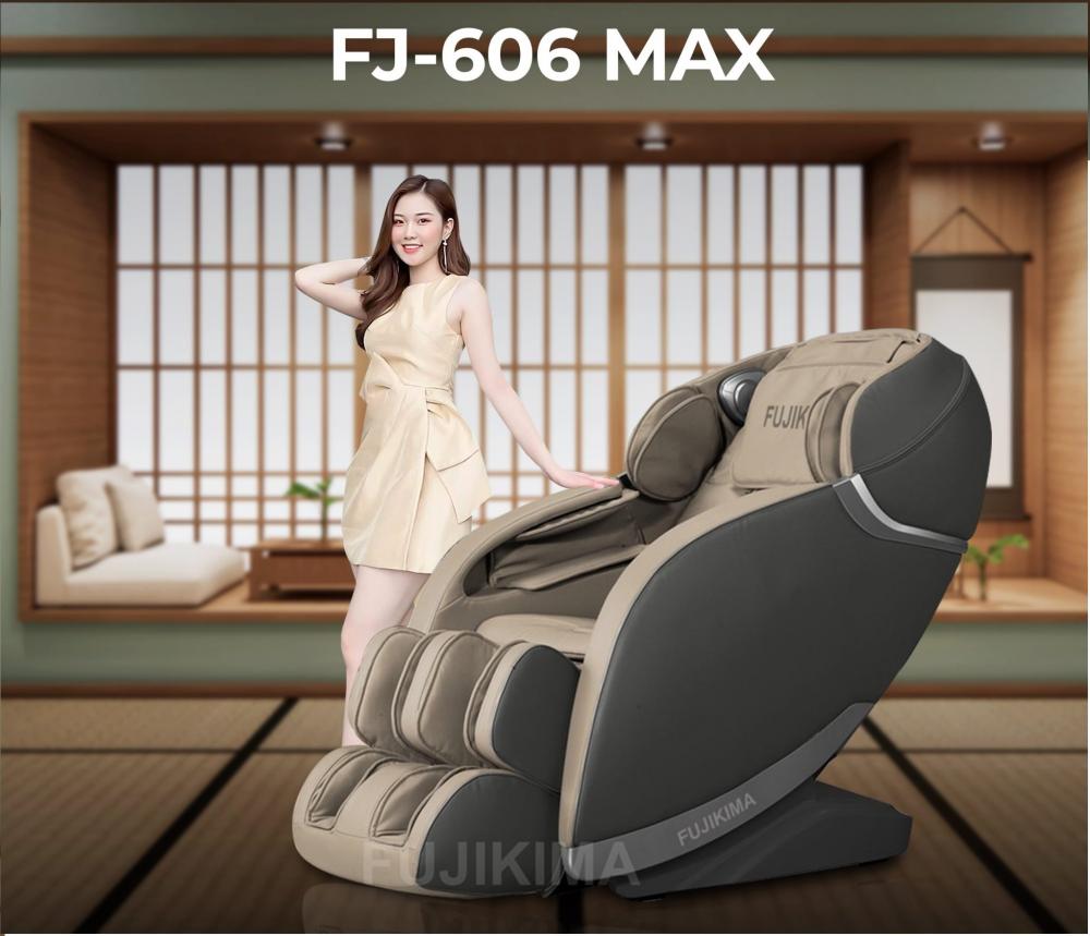 GHẾ MASSAGE OKAWA  - FJ 606 MAX